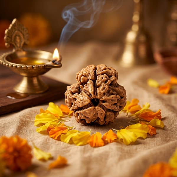 3 Mukhi Rudraksha Wear = the Power of Agni 🔥