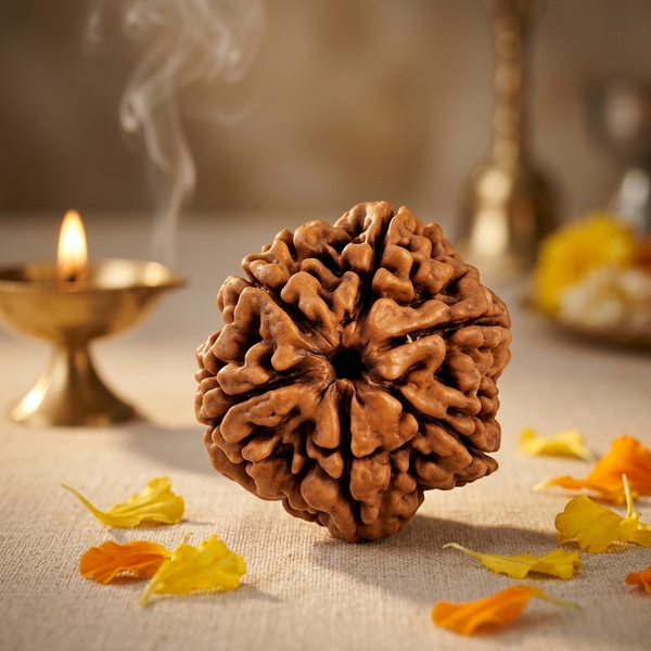 6 Mukhi Nepali Rudraksha – Power of Kartikeya