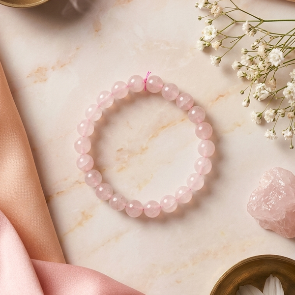 Divine Rose Quartz Bracelet