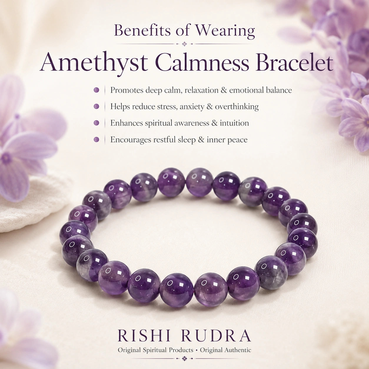 Amethyst Calmness Bracelet