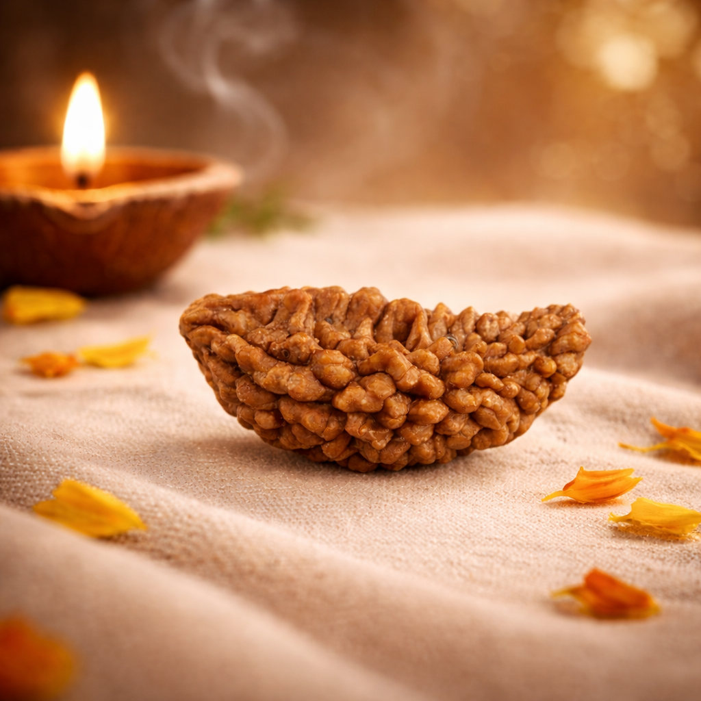 1 Mukhi Rudraksha (Ek Mukhi) – South Indian Original Shiva Bead for Peace, Power & Prosperity
