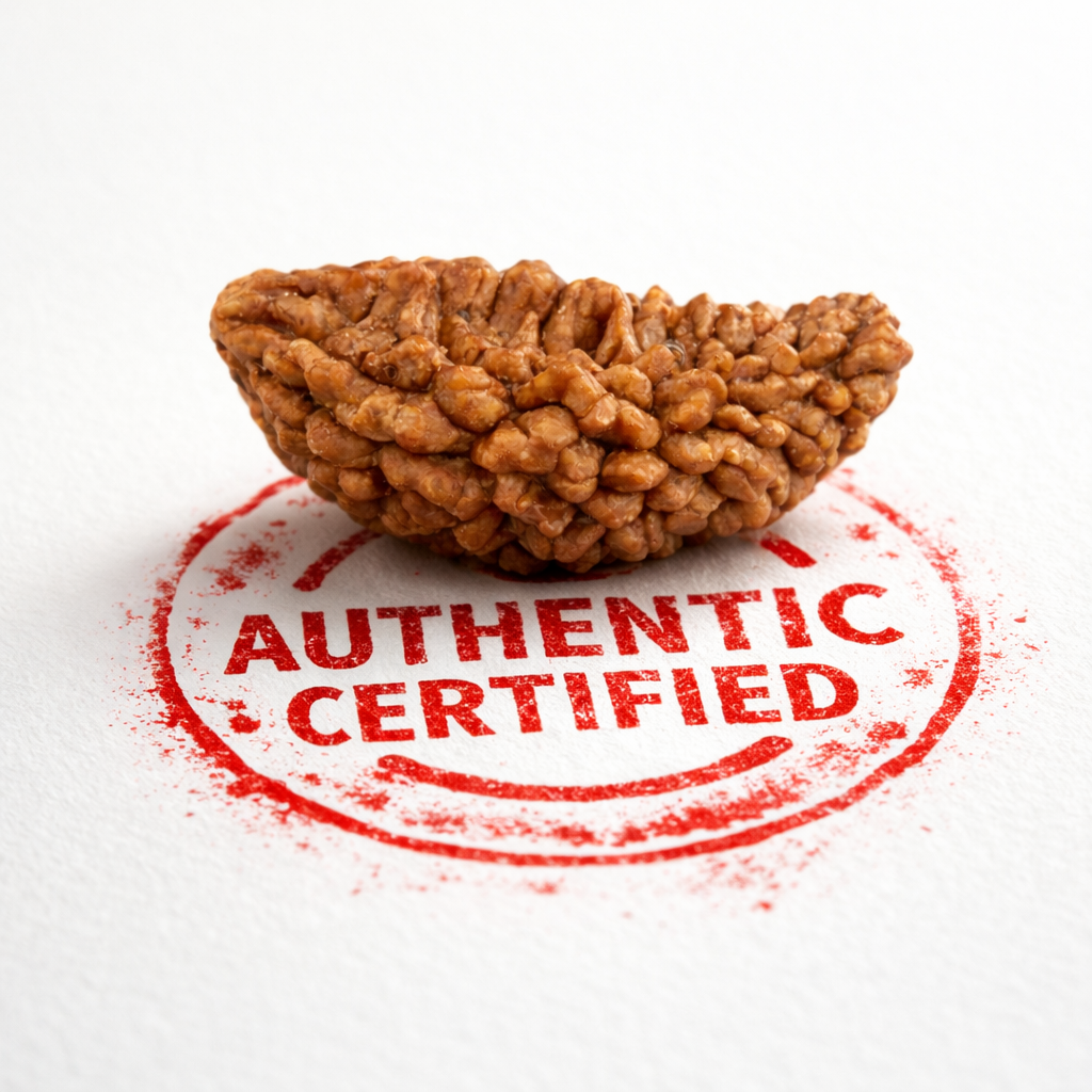 1 Mukhi Rudraksha (Ek Mukhi) – South Indian Original Shiva Bead for Peace, Power & Prosperity