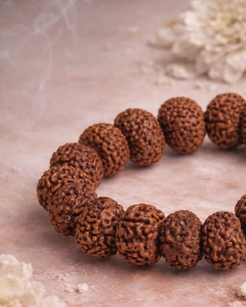 7 Mukhi Rudraksha Bracelet – Original Sapta Mukhi Spiritual Wealth &amp; Protection Beads