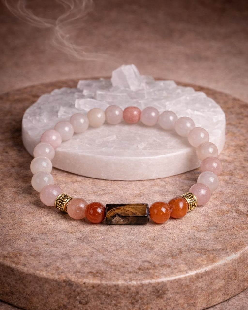 Aries (Mesh) Rashi Bracelet for Men & Women – Zodiac Crystal Healing Bracelet