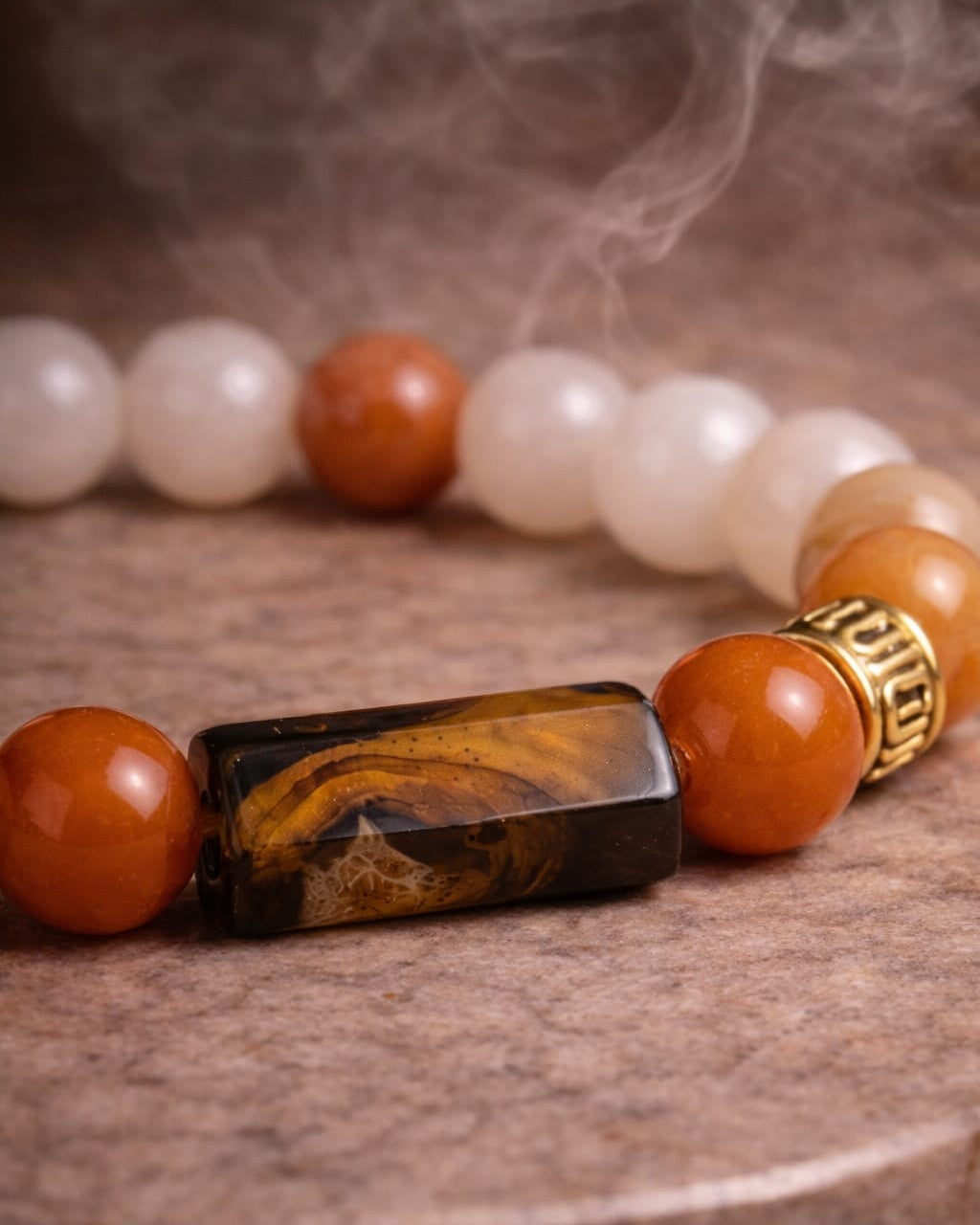 Aries (Mesh) Rashi Bracelet for Men & Women – Zodiac Crystal Healing Bracelet