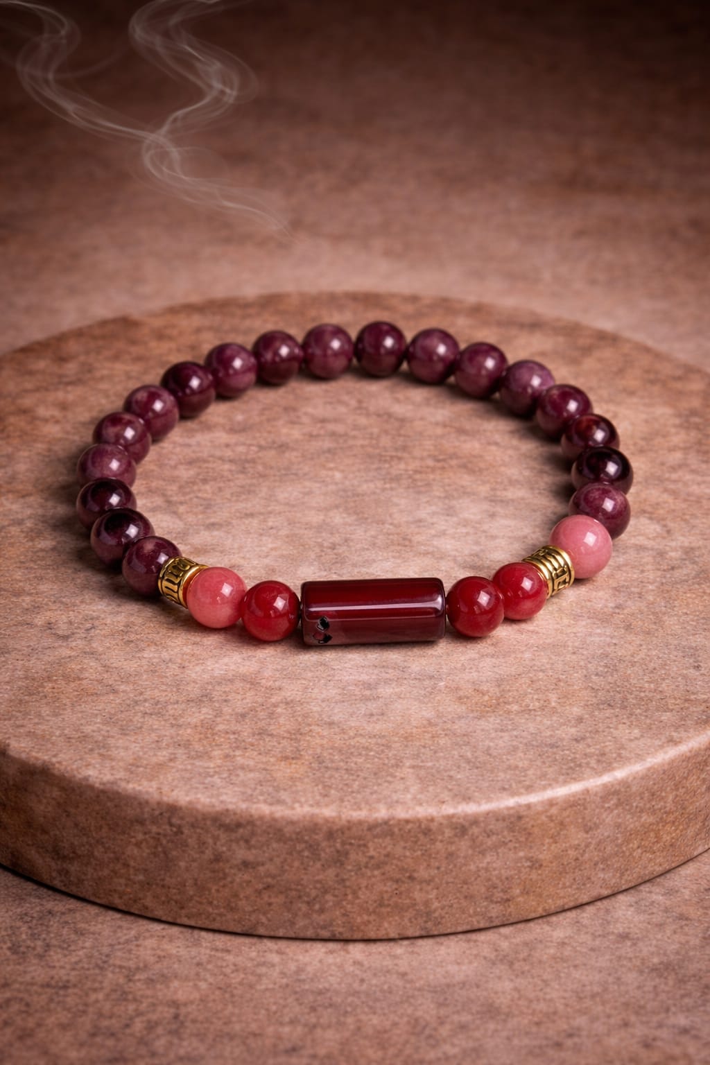 Leo Zodiac Bracelet – Singh (सिंह) Rashi Stone Band