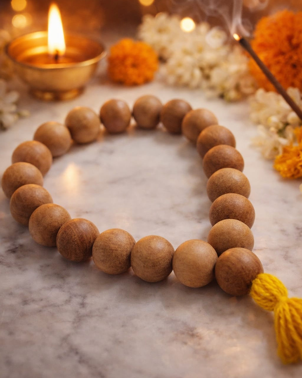 Pure Sandalwood (chandan) Spiritual Bracelet
