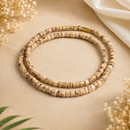 🌿 Divine Protection Combo 5 Mukhi Rudraksha + Tulsi 1 Round Kanthi Mala