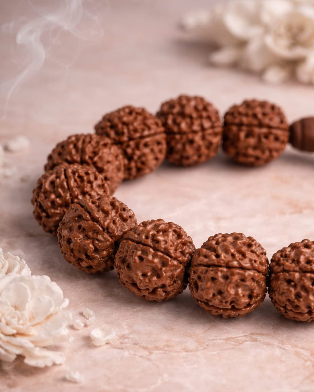 Natural Rudraksha Seed Bracelet