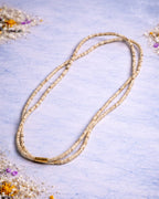 Double Round Tulsi Mala – Natural Holy Basil Kanthi for Daily Wear