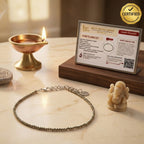 Natural Pyrite Beaded Anklet