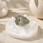 Selenite & Pyrite Energy Combo