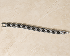 Silver Plated Karungali Bracelet
