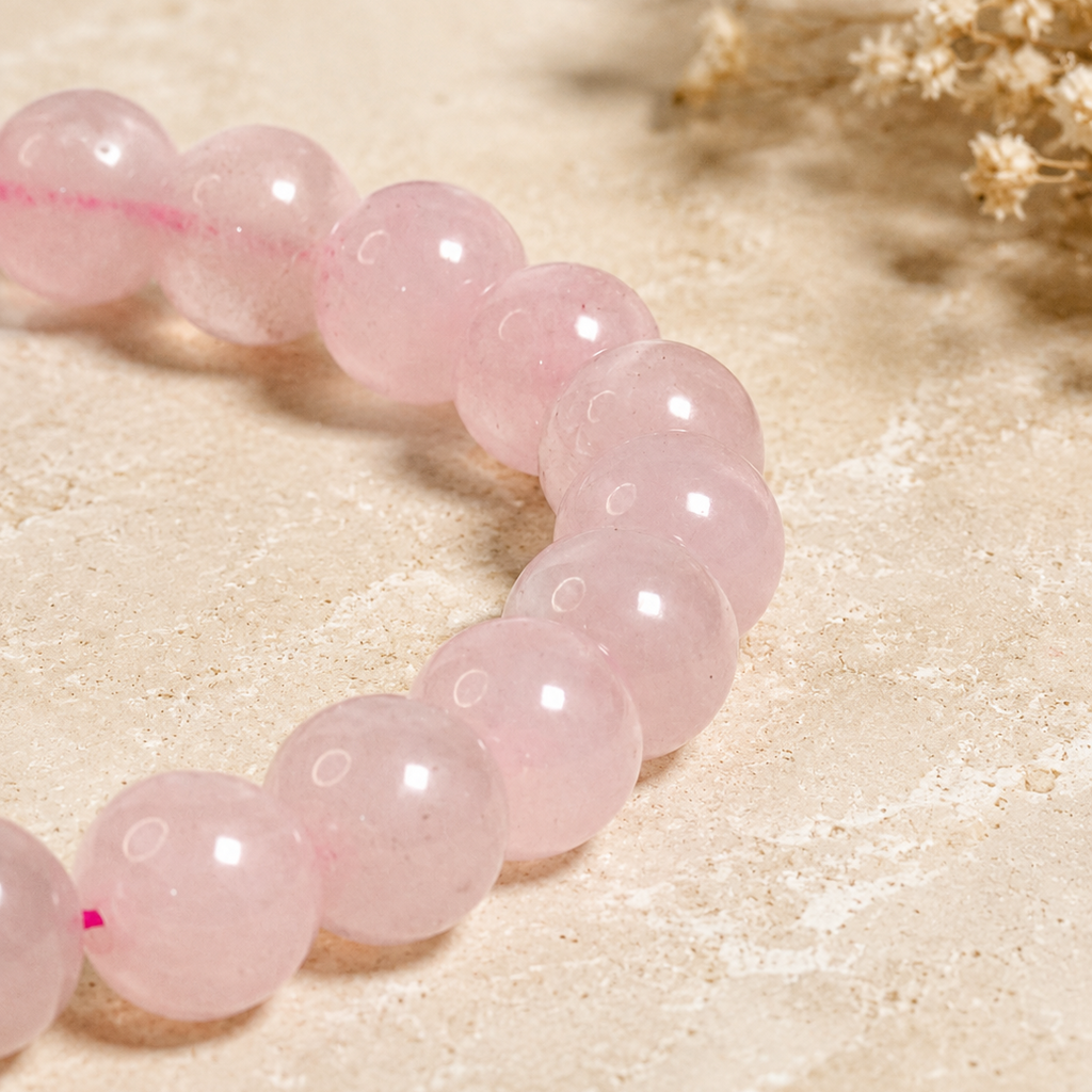 Divine Rose Quartz Bracelet