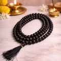 Sacred Karungali Mala – Handcrafted Ebony Wood Prayer & Protection Mala