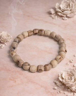 Vrindavan Tulsi Bead Bracelet