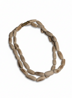 Single Round Tulsi Kanthi Mala | Oval Shape Tulsi Beads | Sacred Vaishnav Neck Mala